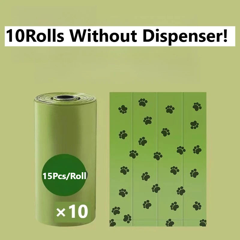 Biodegradable Dog Poop Bags with Dispenser – 150 Bags