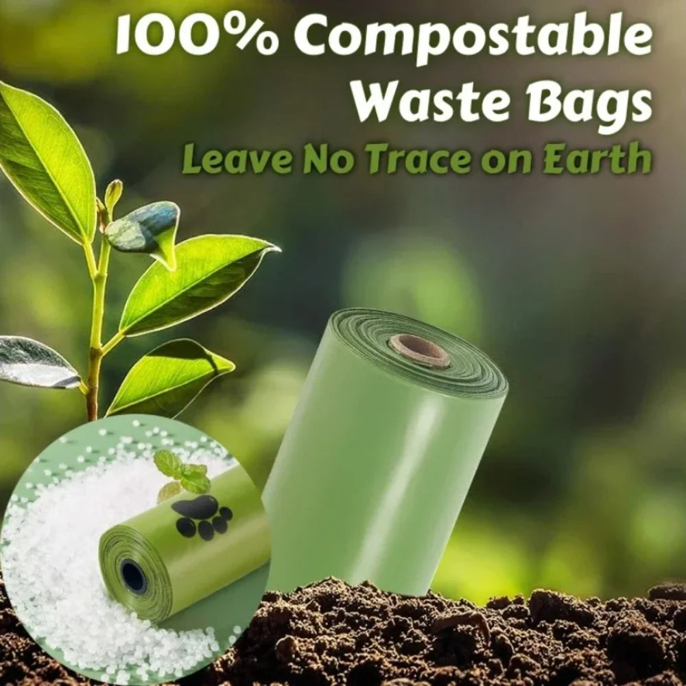 Biodegradable Dog Poop Bags with Dispenser – 150 Bags