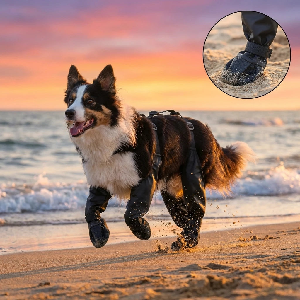 Waterproof Dog Boots – Non-Slip Paw Protection