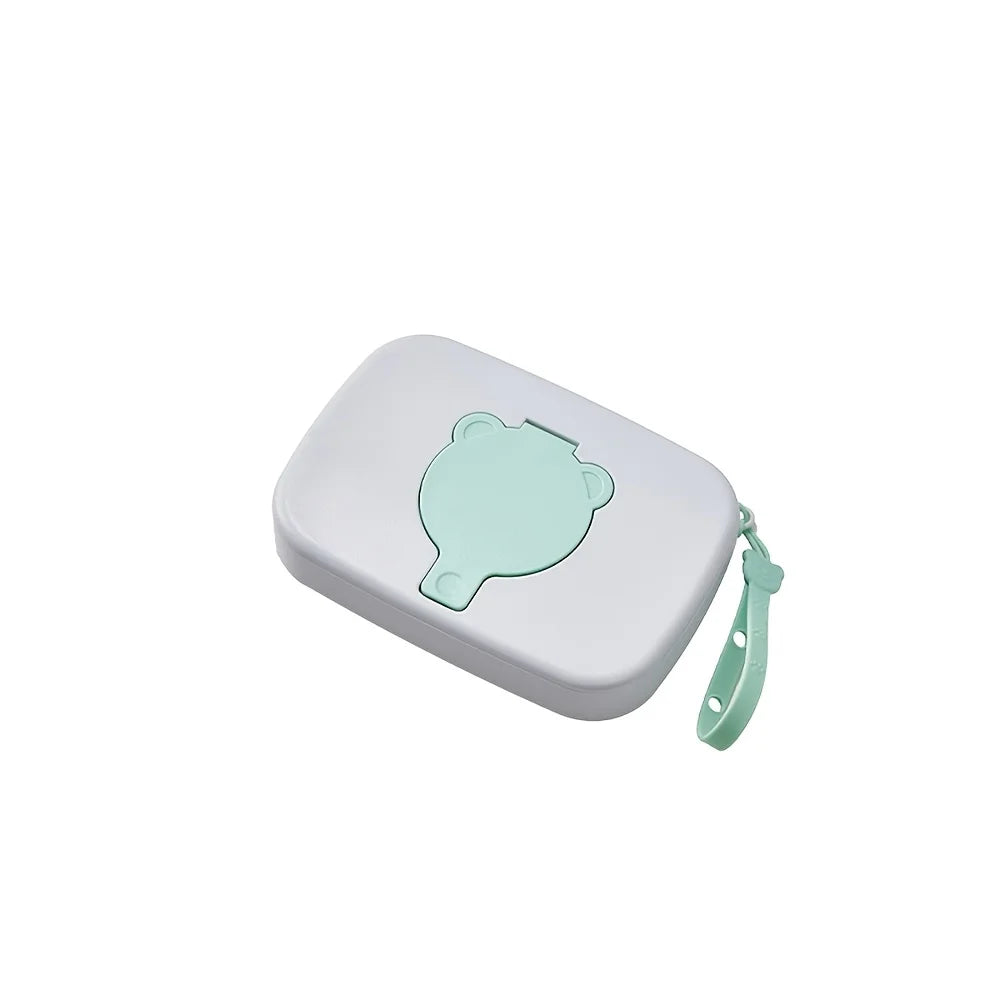 Portable Wet Wipes Holder – Travel Case with Secure Lid
