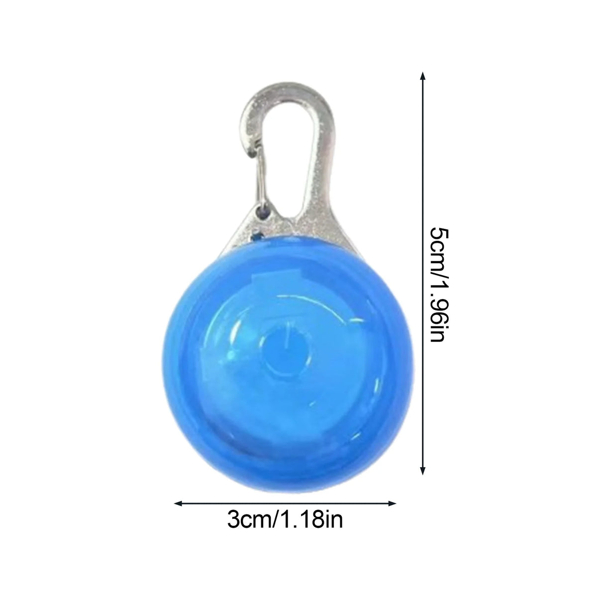 LED Glow Dog Collar Light – Night Safety Pendant for Dogs & Cats