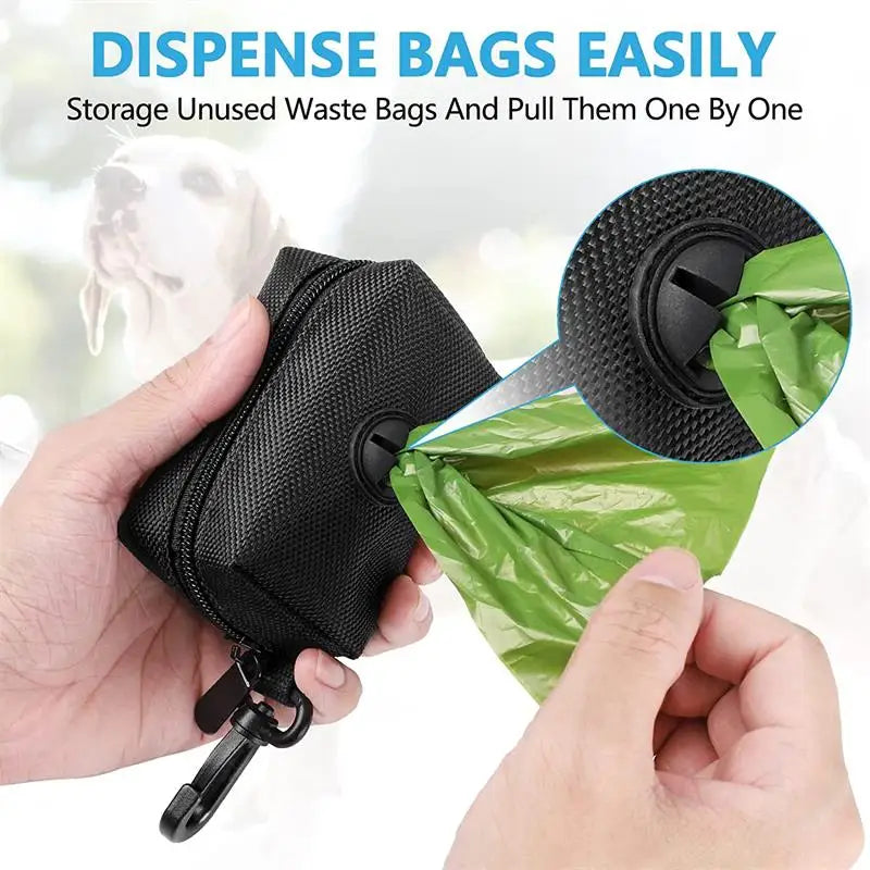 Dog Poop Bag Holder – Leash Attachment Dispenser