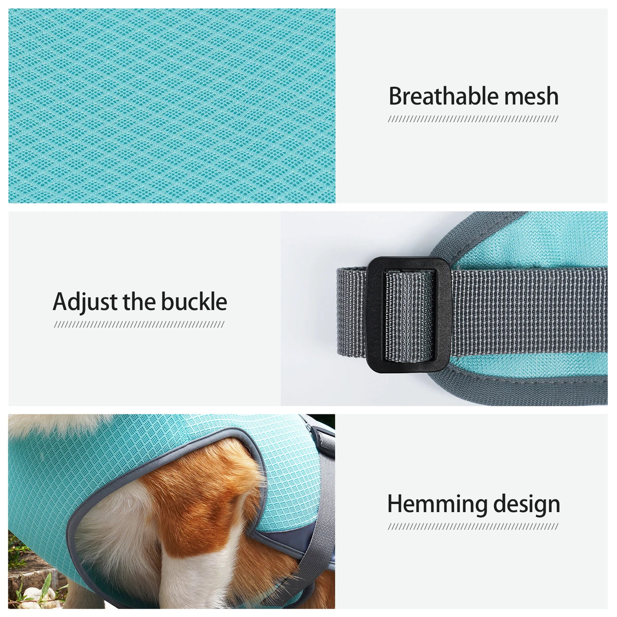 Cooling Vest for Dogs – Breathable & Reflective