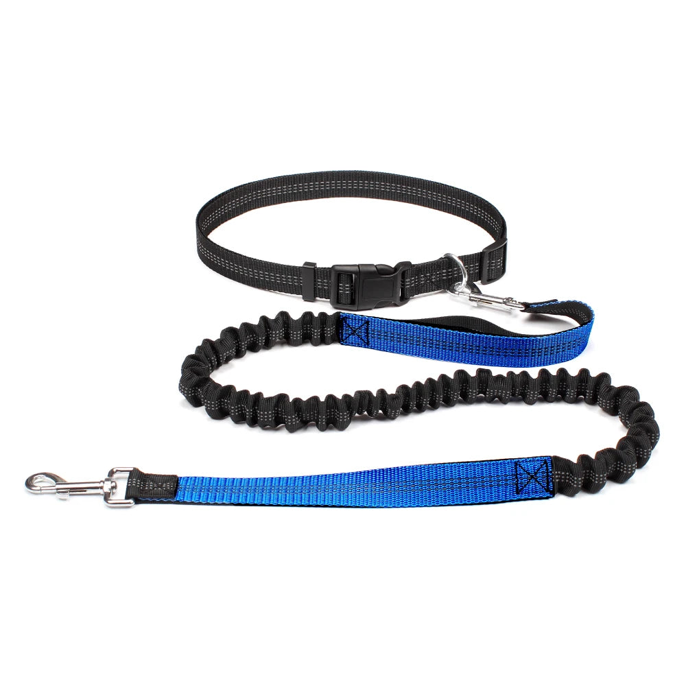Hands-Free Dog Leash with Adjustable Waist Belt