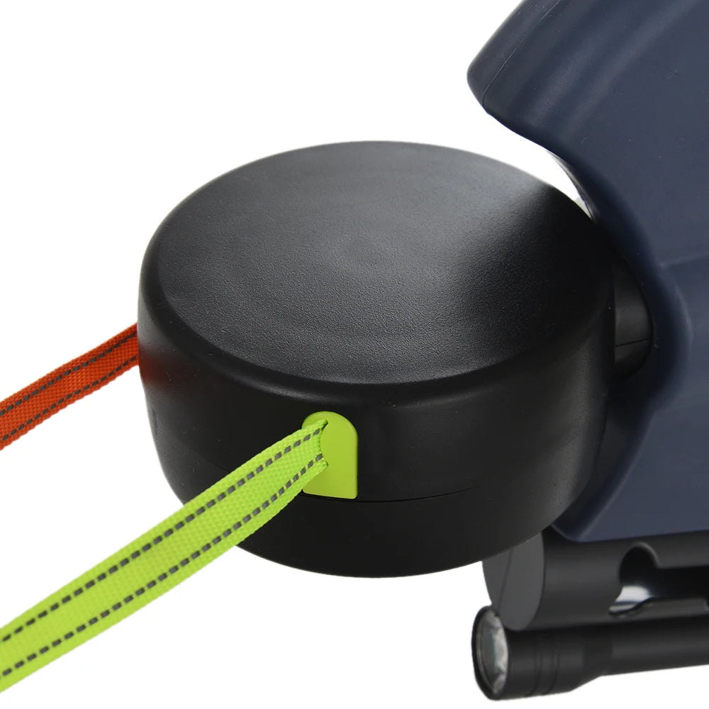 Retractable Dog Leash with LED Light for Small Dogs & Cats